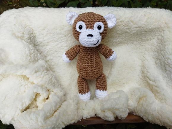 Macaco Safari Amigurumi