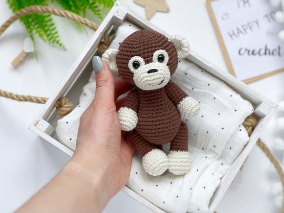 Macaco Safari Amigurumi