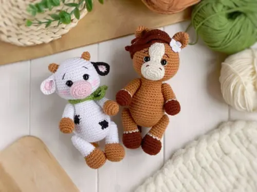 Amigurumi Animais da Fazenda (unidade)