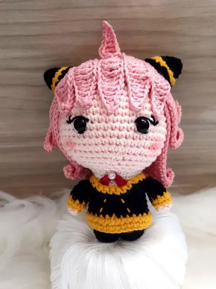 Anya Forger Amigurumi (spy x Family