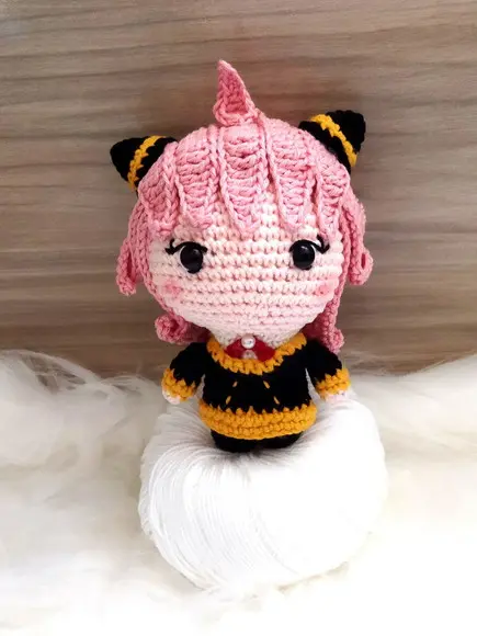 Anya Forger Amigurumi (spy x Family