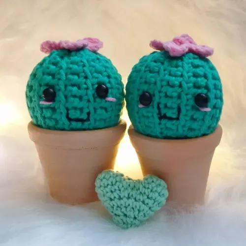 Cacto Lembrancinha Amigurumi (crochê, Maternidade Newborn)