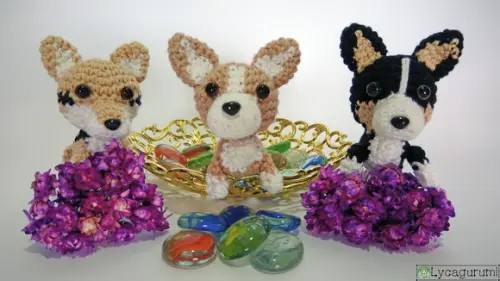 Corgi Amigurumi - Cachorro de Crochê (pet Personalizado)