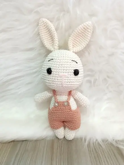 Coelho Amigurumi - Bosque, Floresta (páscoa, Quarto de Bebe)