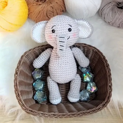 Elefante Amigurumi Safari