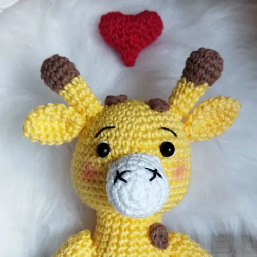 Girafa Safari Amigurumi