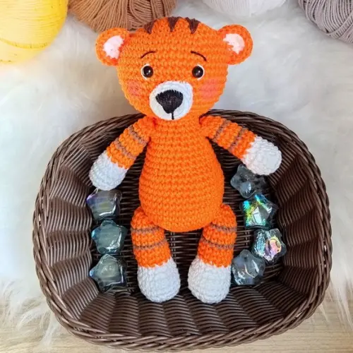 Tigre Safari Amigurumi