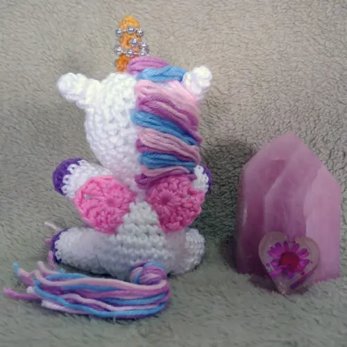 Unicórnio Baby Amigurumi De Crochê