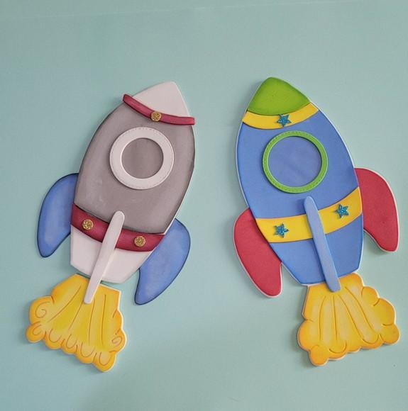 Aplique em Eva Tema Astronauta.