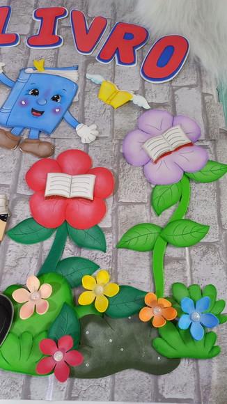 Apliques Dia do Livro Painel Monteiro Lobato