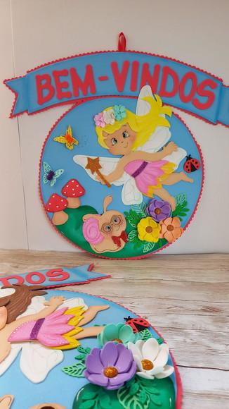 Kit Painel Escolar Jardim Encantado
