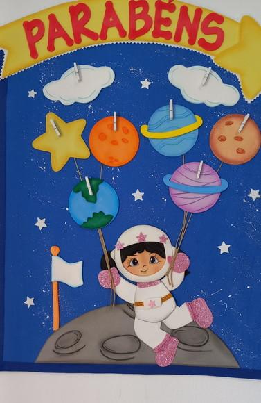 Kit Painel Sala de Aula Astronauta