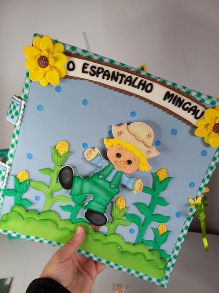 Livro Cenário o Espantalho Mingau
