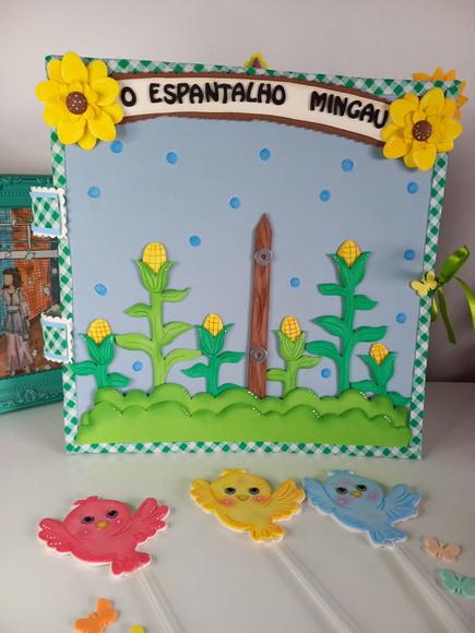 Livro Cenário o Espantalho Mingau