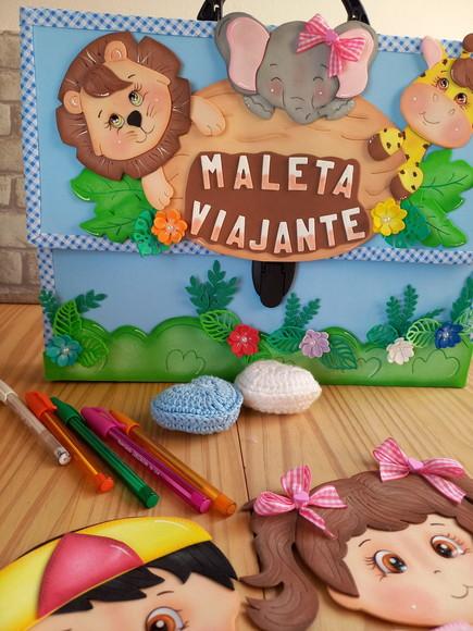 Maleta de Leitura , Toda Forrada.