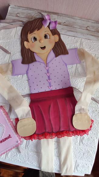 Menina Articulada Devocional