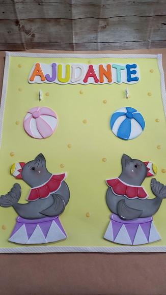 Painel de Sala de Aula Kit Circo