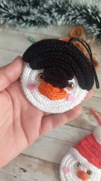 Pingentes de Natal em Tricotin Kit