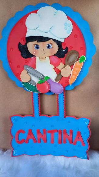 Placa para Cantina ,cozinha ou Refeitórios