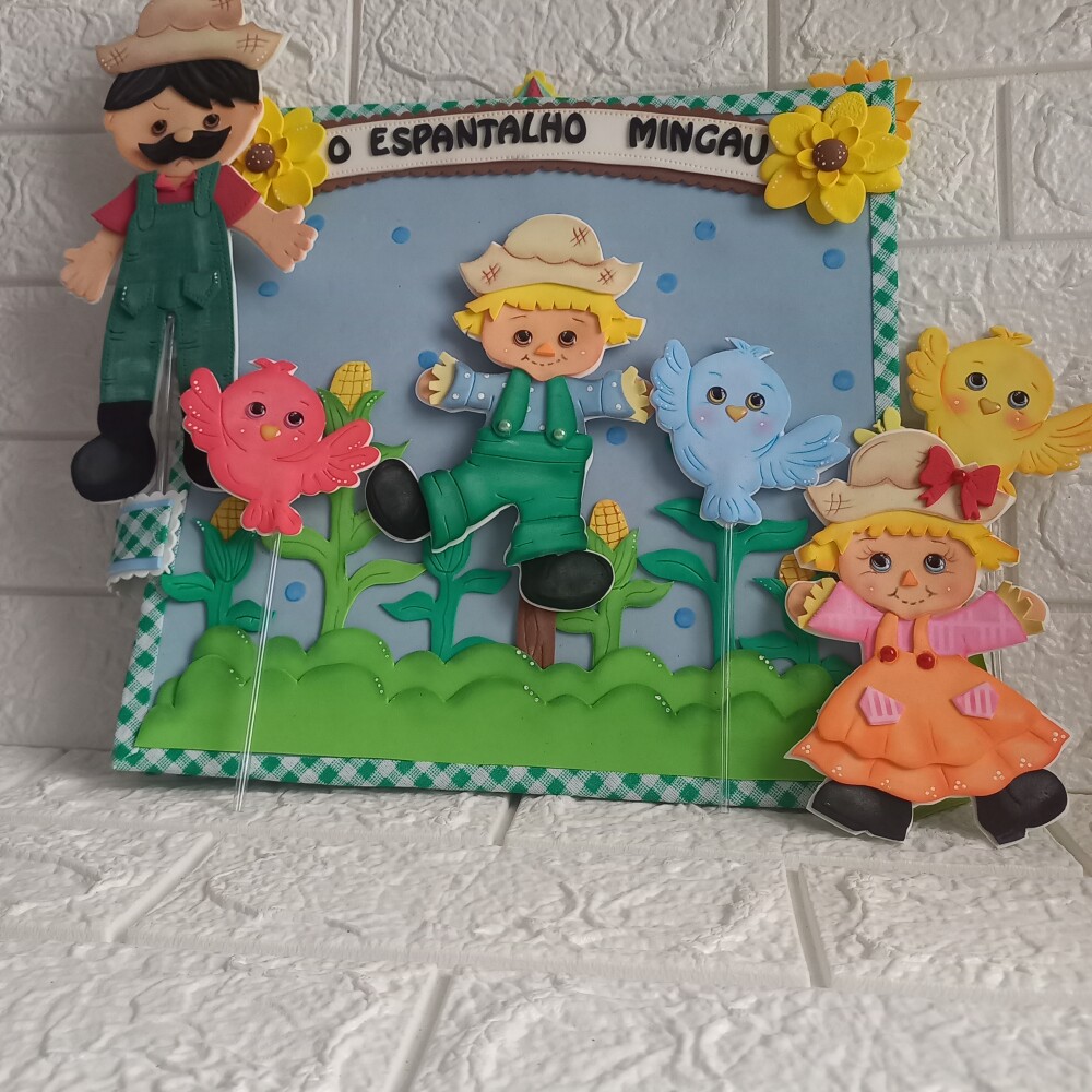 Livro Cenário o Espantalho Mingau