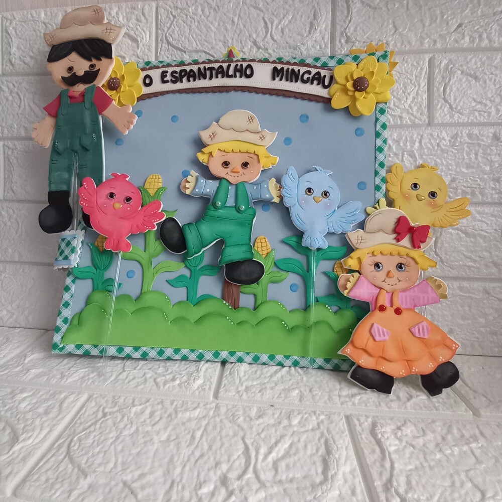 Livro Cenário o Espantalho Mingau