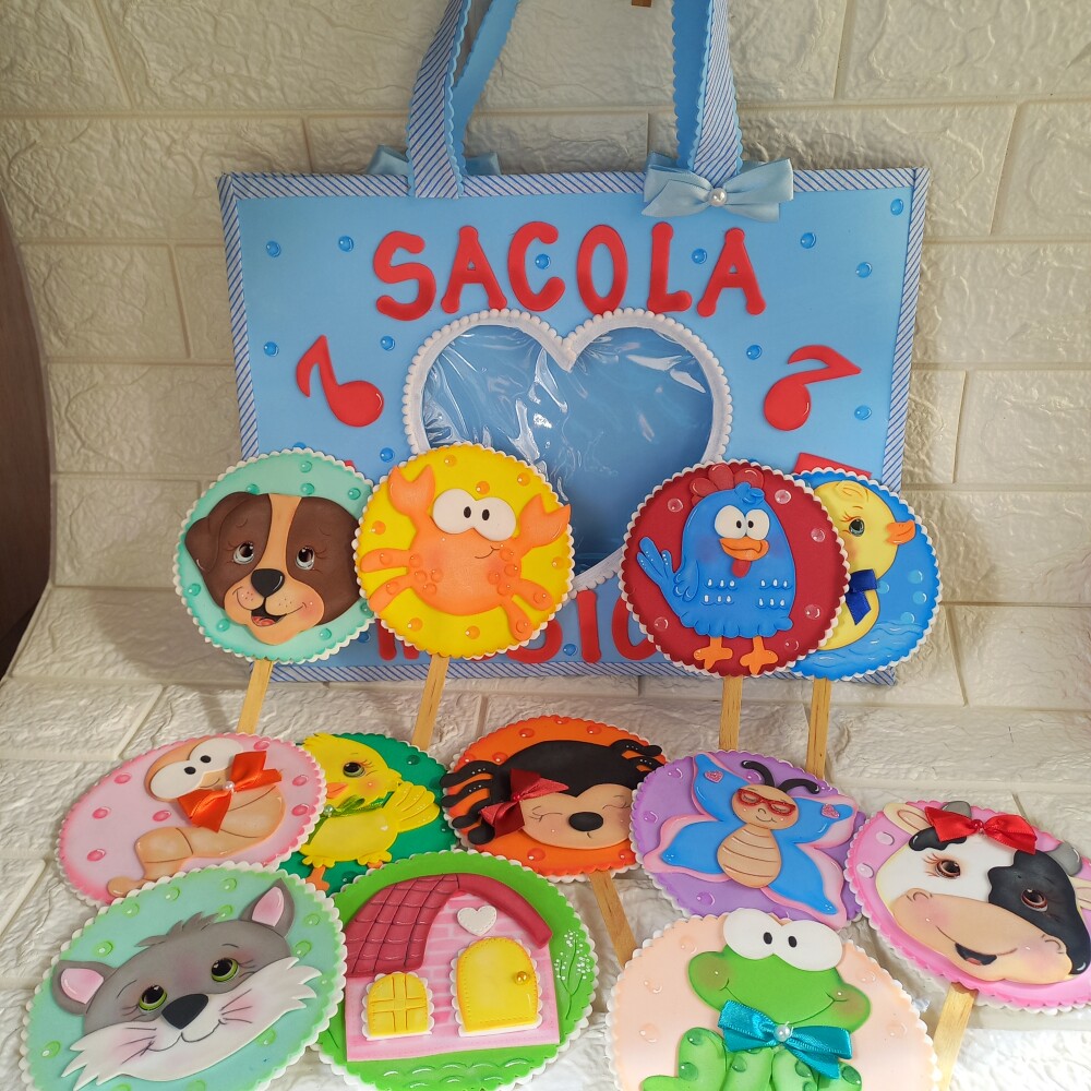 Sacola Musical recurso pedagogicos