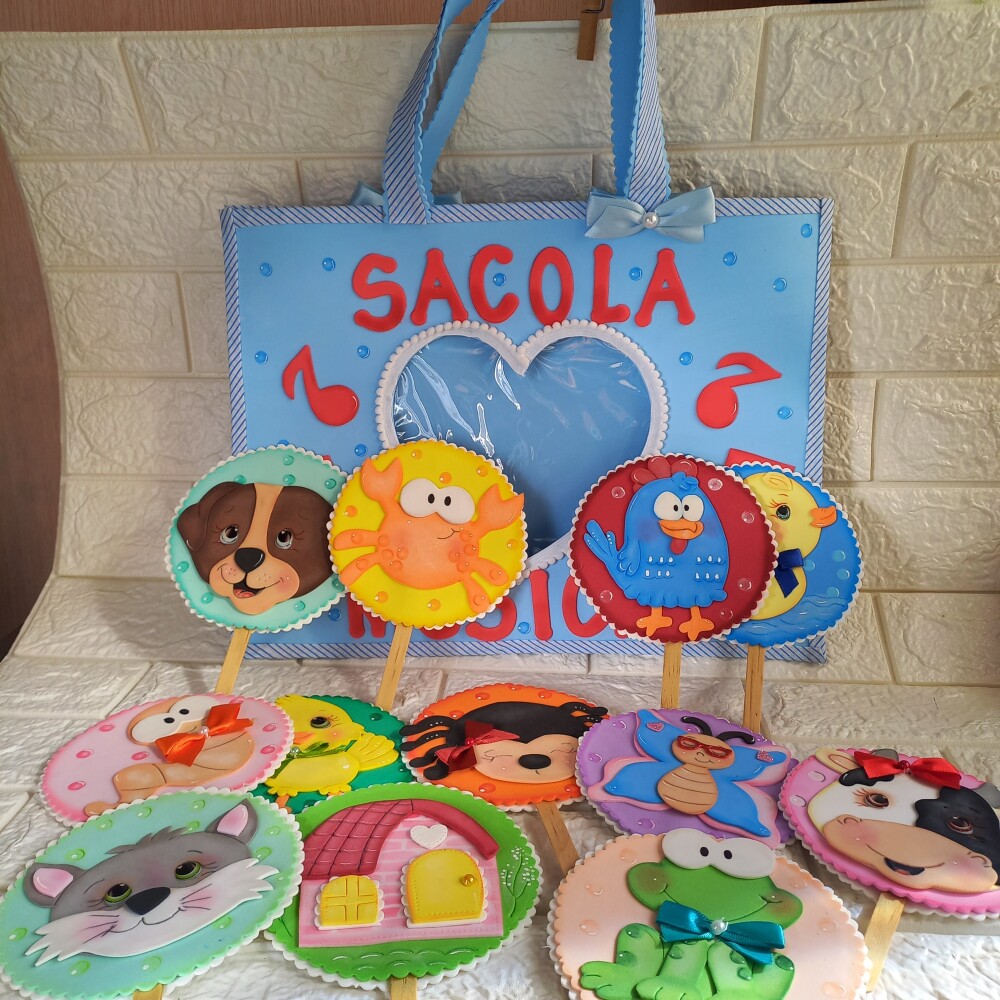 Sacola Musical recurso pedagogicos
