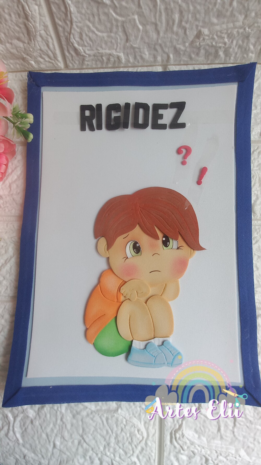 Kit TEA placas dos comportamentos do autismo