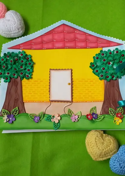 Cenário Cachinhos Dourado e a Família Urso