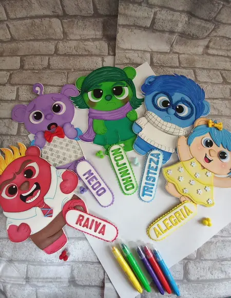 Divertidamente Modelo Urso das Emoções