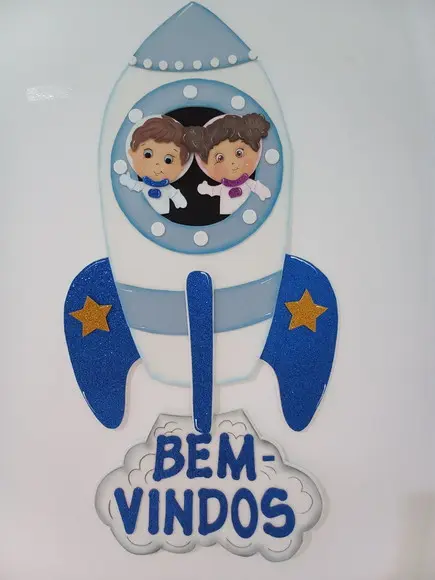 Kit Painel Sala de Aula Astronauta