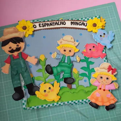 Livro Cenário o Espantalho Mingau