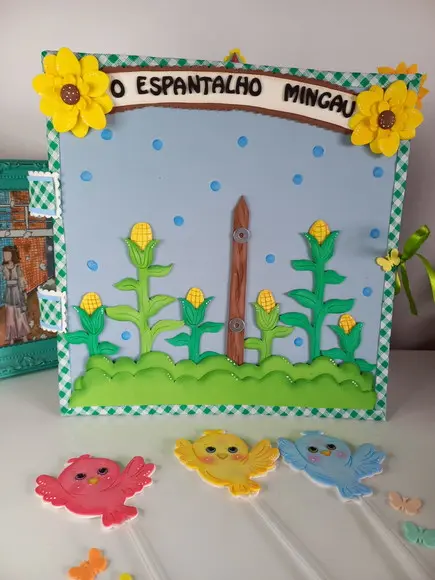 Livro Cenário o Espantalho Mingau