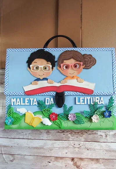 Maleta de Leitura , Toda Forrada.