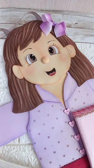 Menina Articulada Devocional