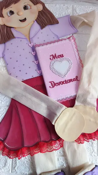 Menina Articulada Devocional
