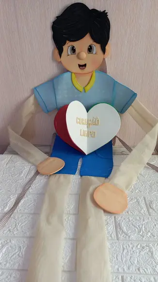 Menino Articulado Plano da Salvação