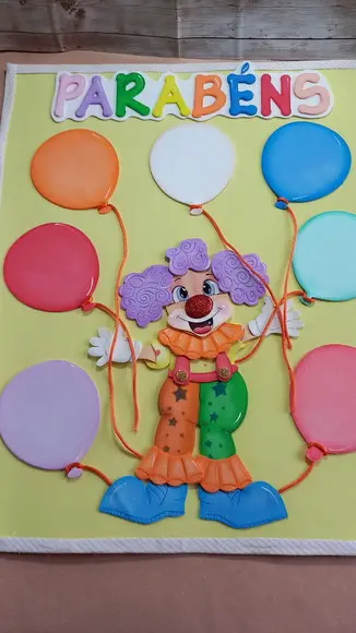 Painel de Sala de Aula Kit Circo
