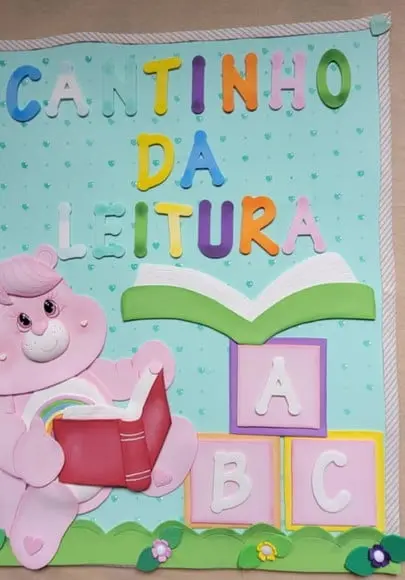 Painel de Sala de Aula Ursinhos Carinhosos