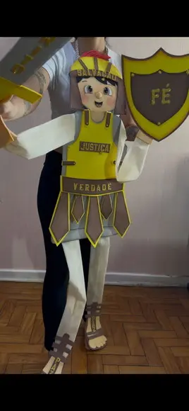 Soldado de Jesus Articulado em Eva