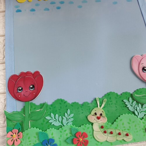Kit Painel Escolar Flores do Jardim