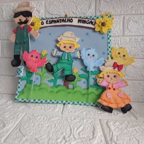 Livro Cenário o Espantalho Mingau