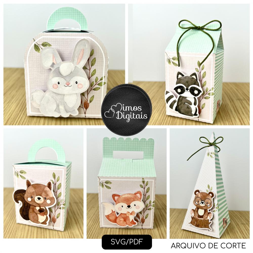 Arquivo de Corte - Bosque Menino - SVG - S0094