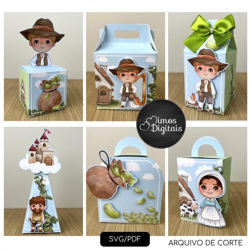 Arquivo de Corte - João e o Pé de Feijão - SVG - S0099