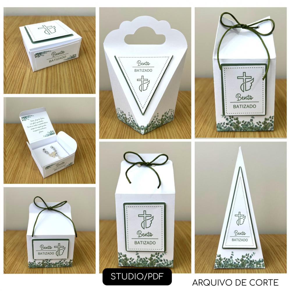 Arquivo de Corte - Batizado Verde Folhas - 0105