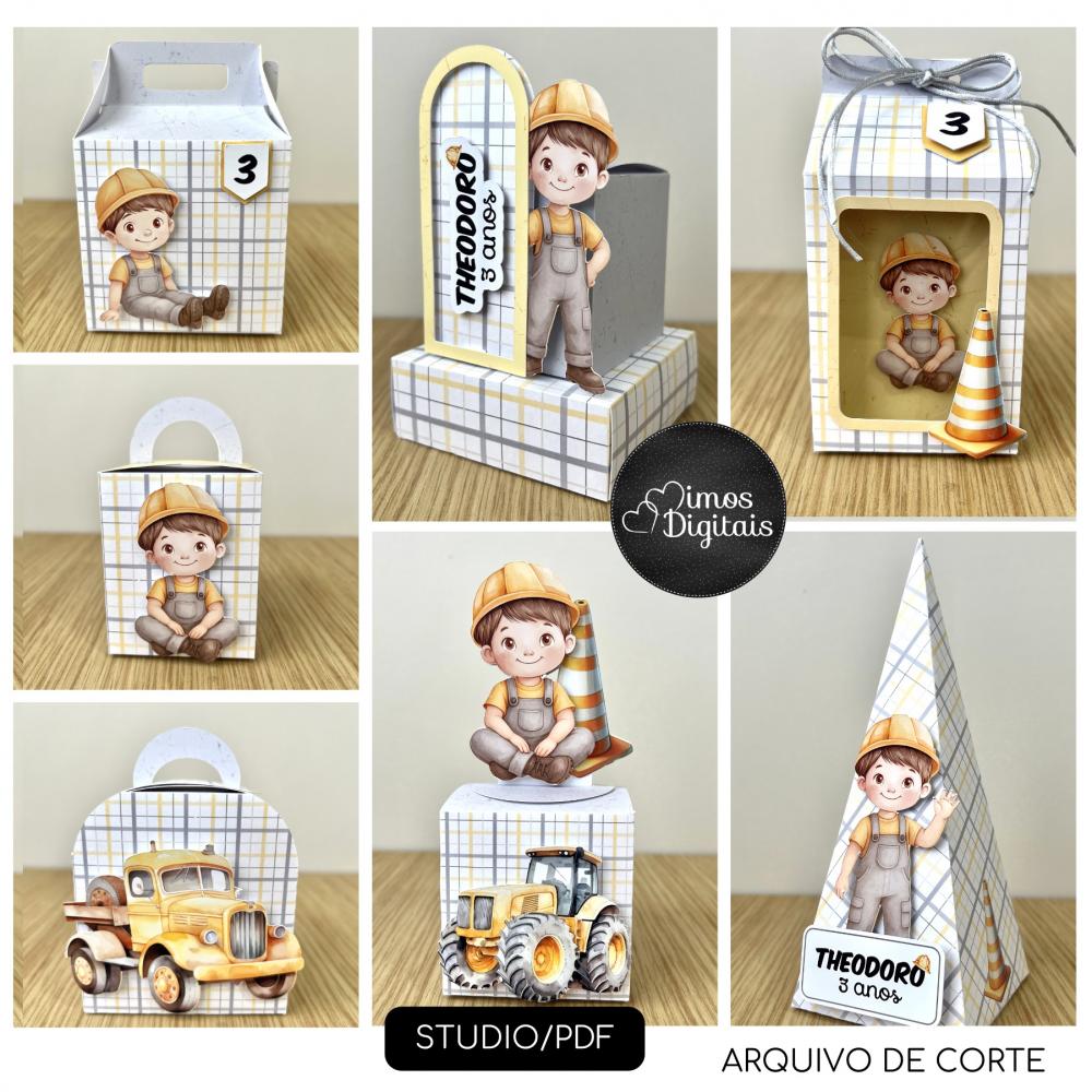 Arquivo de Corte - Construção Aquarela - 0107