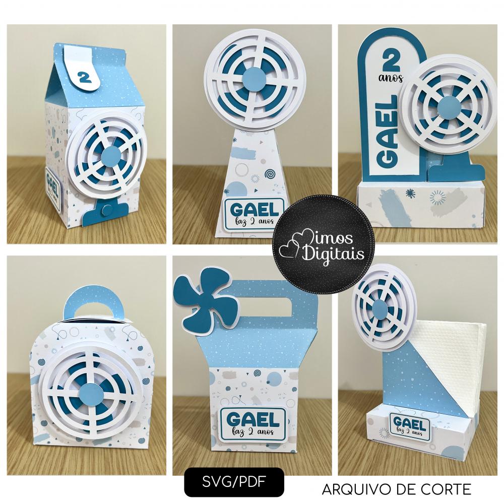 Arquivo de Corte - Ventilador - SVG - S0115