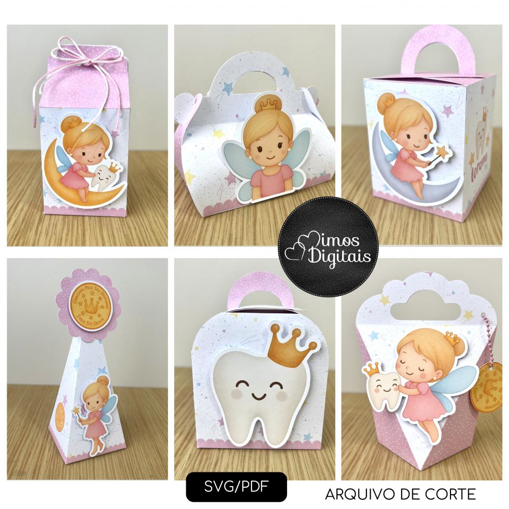 Arquivo de Corte - Fada do Dente- SVG - S0116