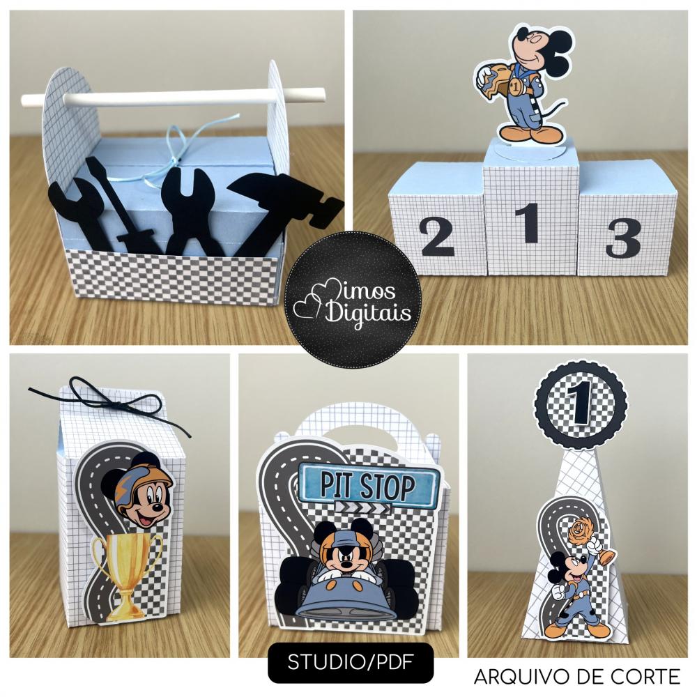 Arquivo de Corte - Mickey Piloto - 0132