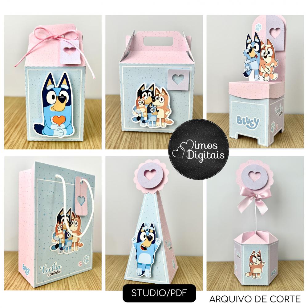 Arquivo de Corte - Bluey Dogs Menina - 0103